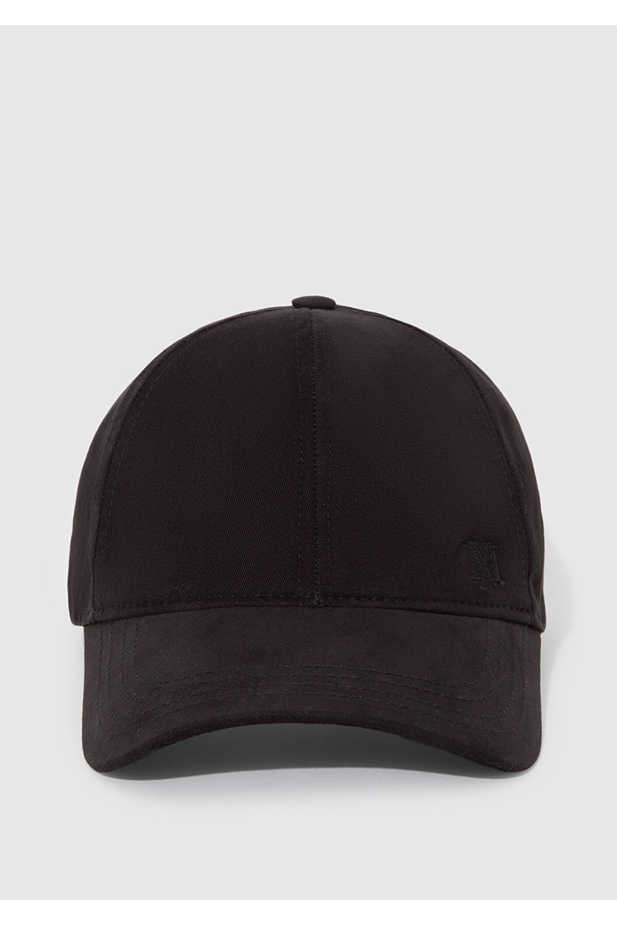 Mavi  Mühür Logo Nakışlı Siyah Şapka 0911882-900 - Görsel 3
