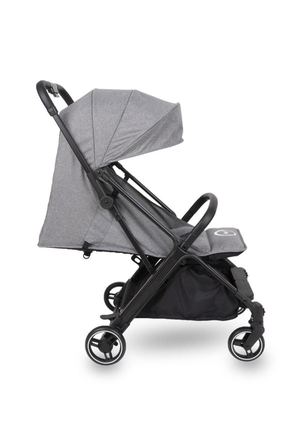 Bagi Gravity Autofold Bebek Arabası Grey fotoğrafı 2 (önizleme)