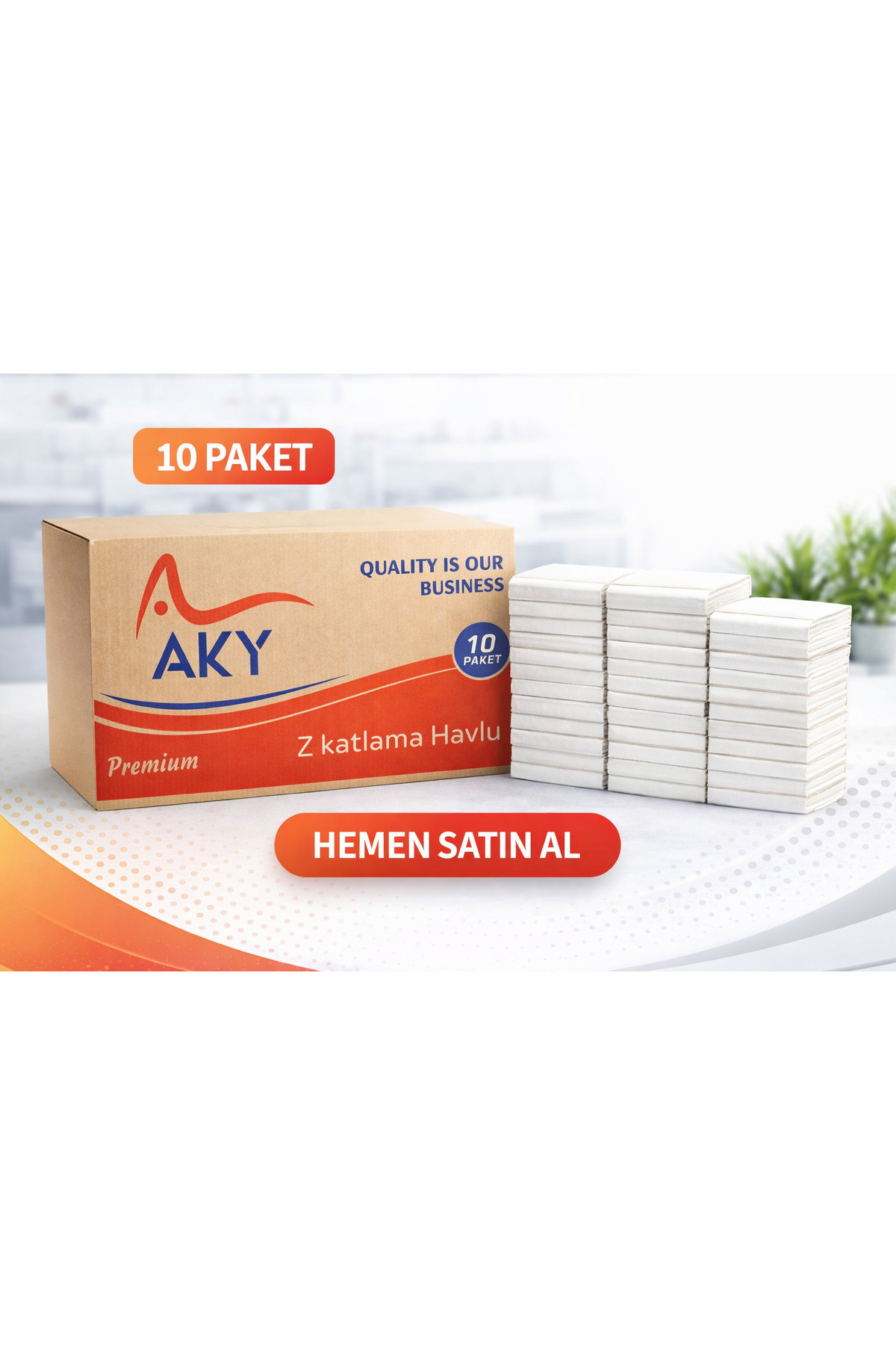 AKY 21 Z Katlama Havlu Peçete 10 lu - Fiyatı, Yorumları