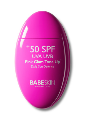 Babeskin Ton Eşitleyici Aydınlatıcı Leke Karşıtı Yüz Güneş Kremi Pink Glam To...