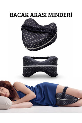 Ankaflex Ortopedik Bacak Arası Diz Yastığı Yan Yatanlar İçin Ergonomik Visco ...