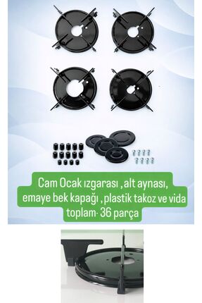 Becenhouse Kumtel,Termikel Birçok Marka Için Cam Ocak Izgara Takımı-Ankastre-...