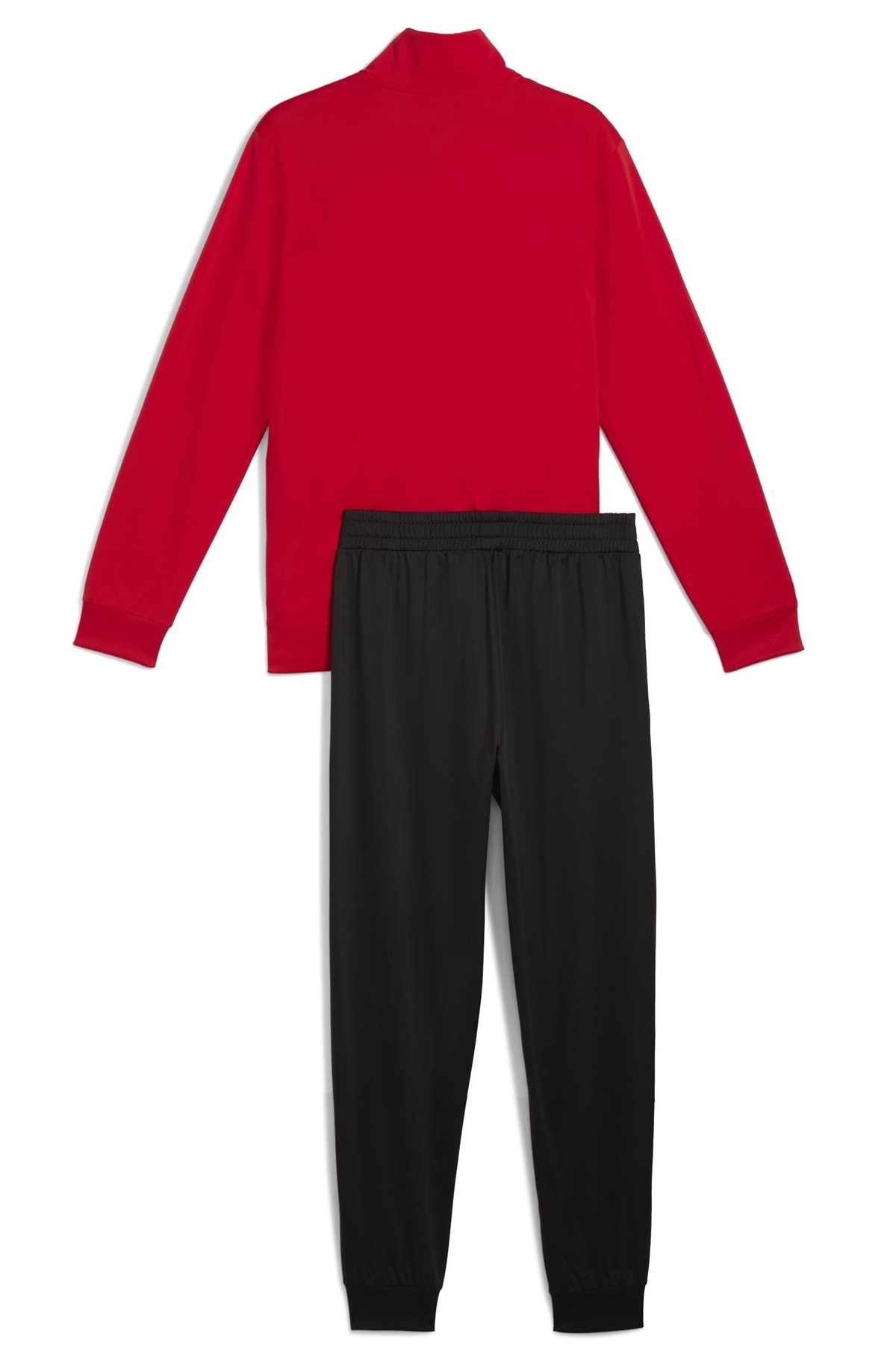 Knitted Suits, Regular, Longsleeve, Stand up collar, Regular, Medium, Plain, Side Pocket, Full Zip — قرمز 684847 — تصویر 2 از 8