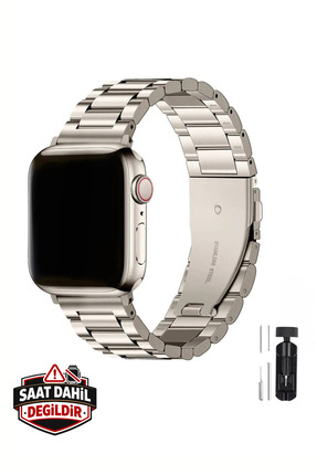 PSGT Watch Uyumlu ( 38/40/41MM) Ve Seri10 ve 11(42MM) Paslanmaz Çelik Modernfit