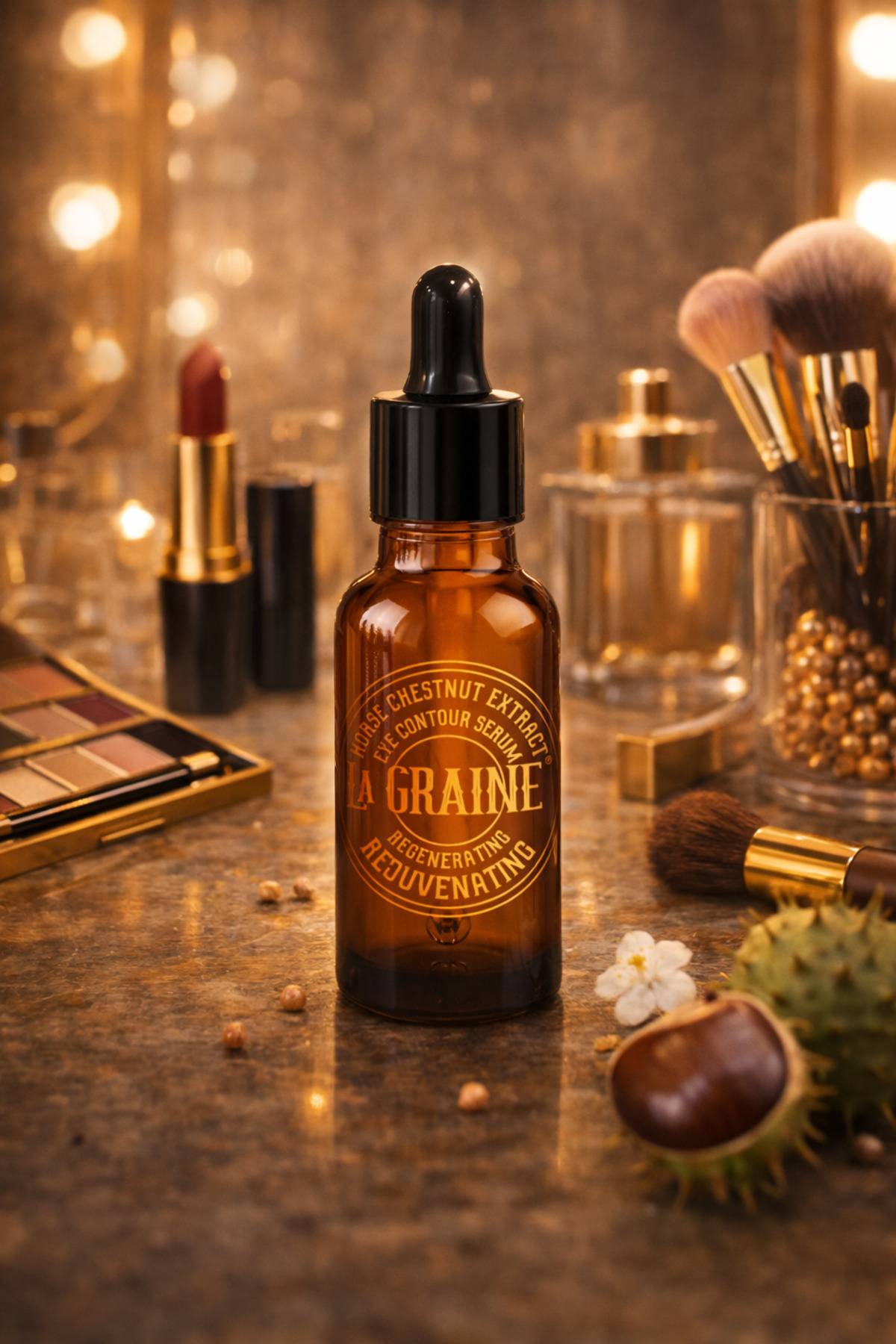 LA GRAİNE ATKESTANESİ ÖZLÜ YENİLEYİCİ-GENÇLEŞTİRİCİ GÖZ SERUMU 20 ML — MM28-101 — تصویر 4 از 5