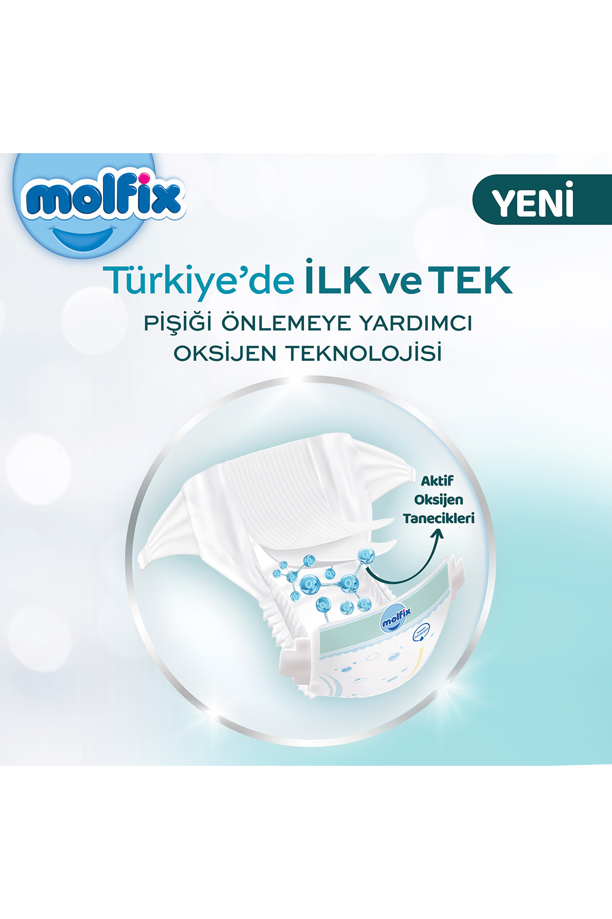 Molfix Premium Aylık Fırsat Paketi 1 Beden 216 Adet fotoğrafı 3 (önizleme)