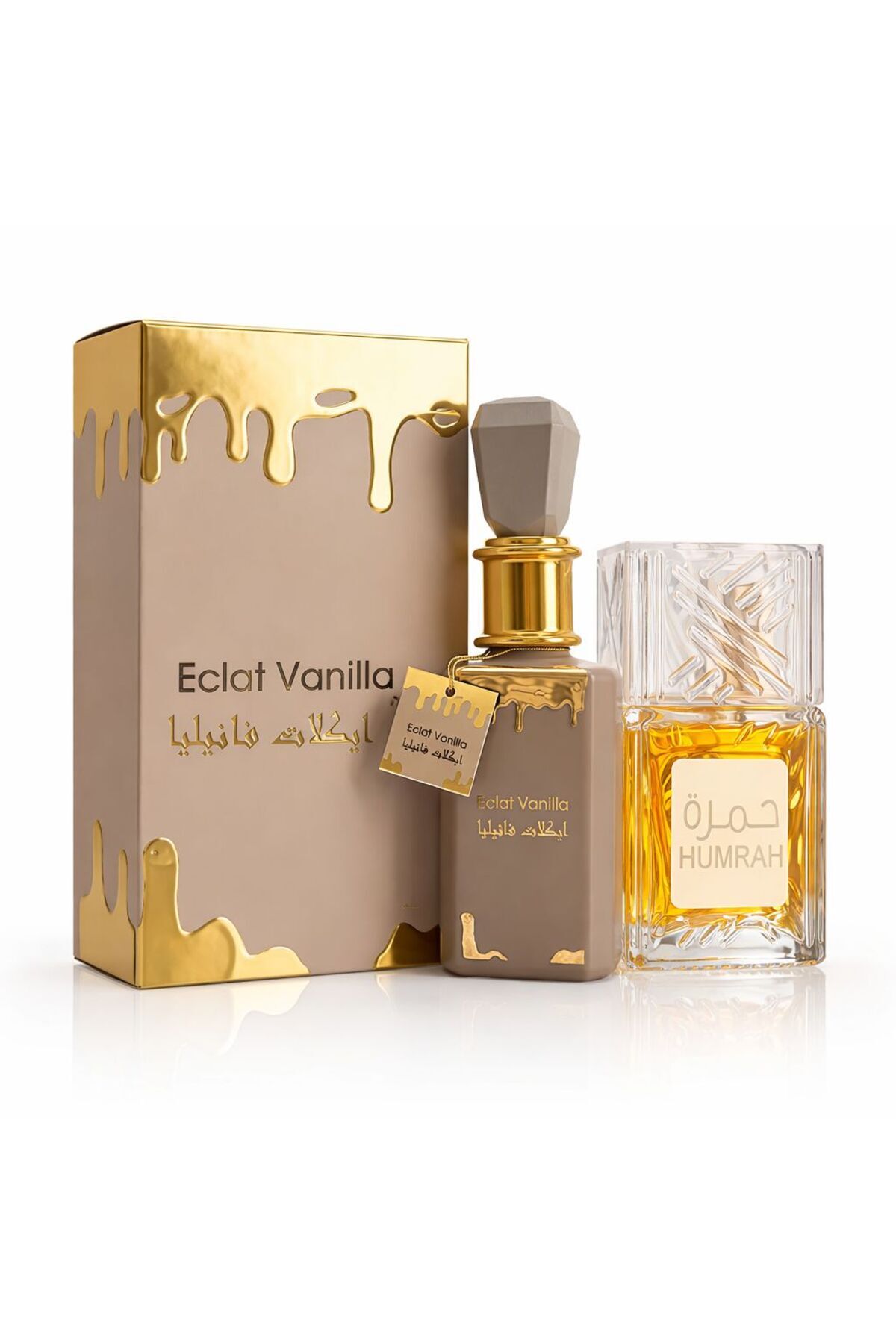 MANASIK Set de 2 parfumuri arabe HUMRAH și Eclat VANILLA