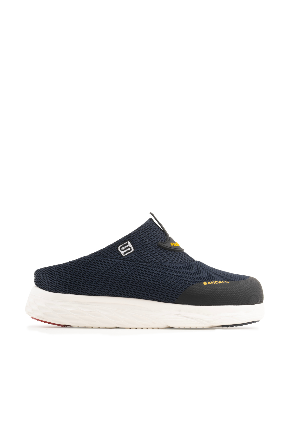 Women's Thin Sole Orthopedic Net Sabo Doctor Nurse Hospital Chef Slippers SS001-0258Navy Blue
