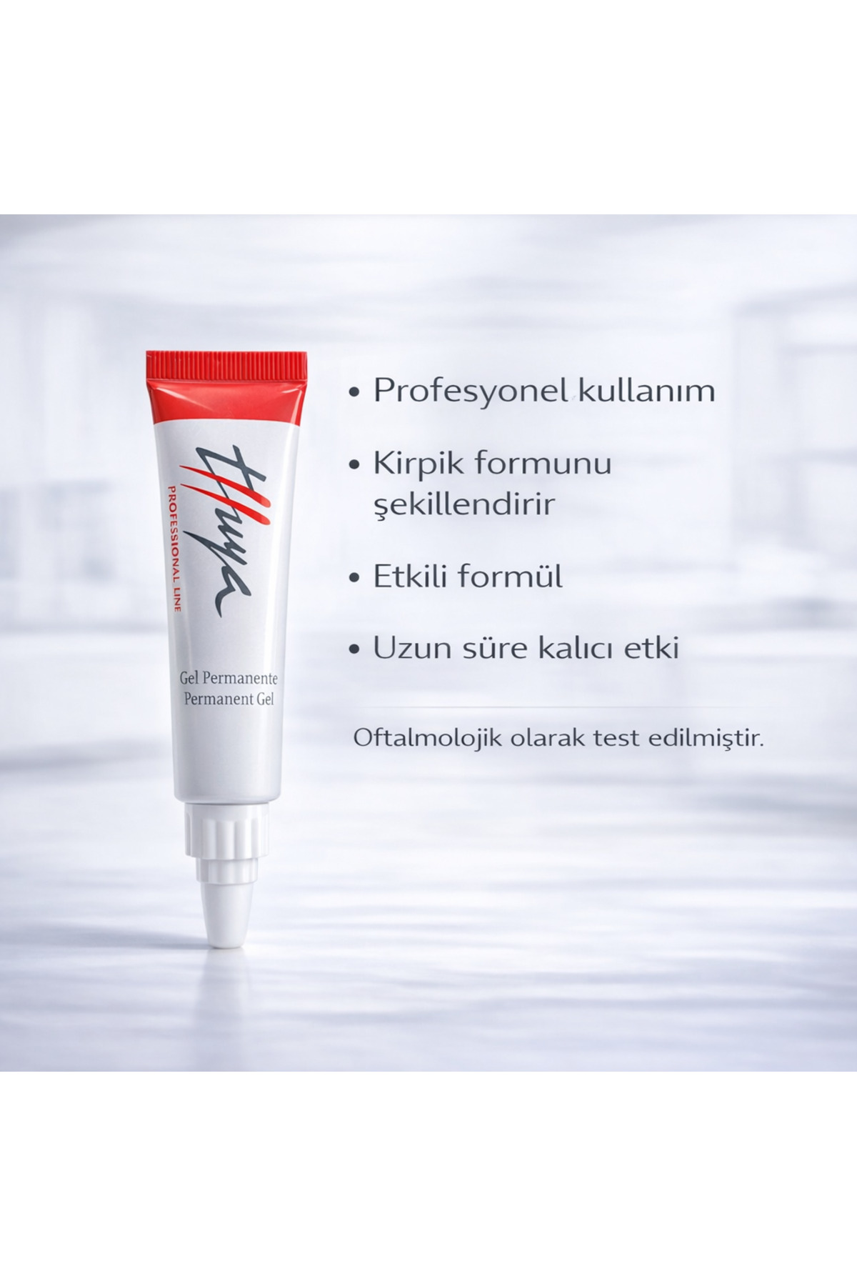 Kirpik Kıvırıcı 15ml - (PERMANENT GEL) — سفید 1668802156624TA — تصویر 2 از 3
