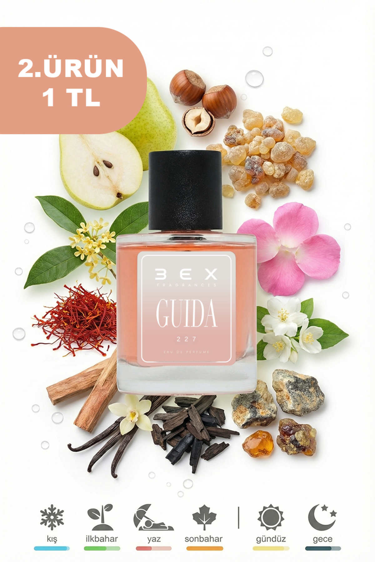 3ex Guidance 227 Kadın Parfümü EDP 50ml