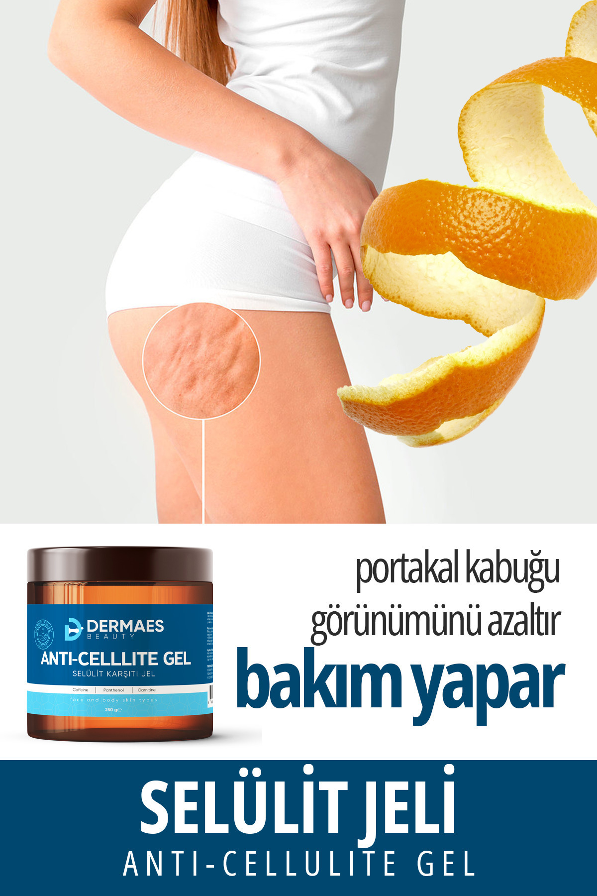 İnceltici1 sıkılaştırıcı, Selülit ve çatlak giderici Sekillendirici jel 250 ml — TYC0DBCD292713CCC9F063400 — تصویر 2 از 6