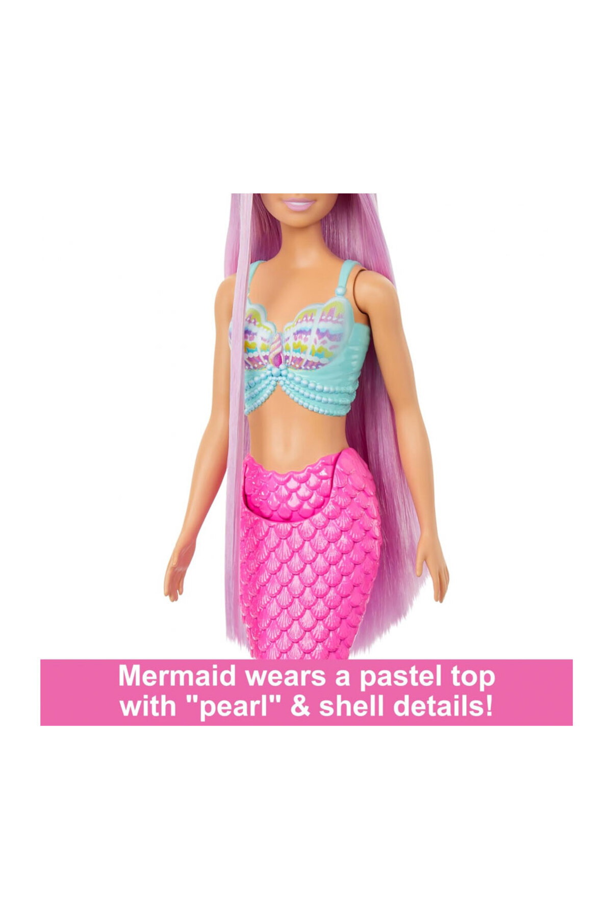 Barbie Uzun Saçlı Muhteşem Deniz Kızı HRR00 fotoğrafı 3 (önizleme)