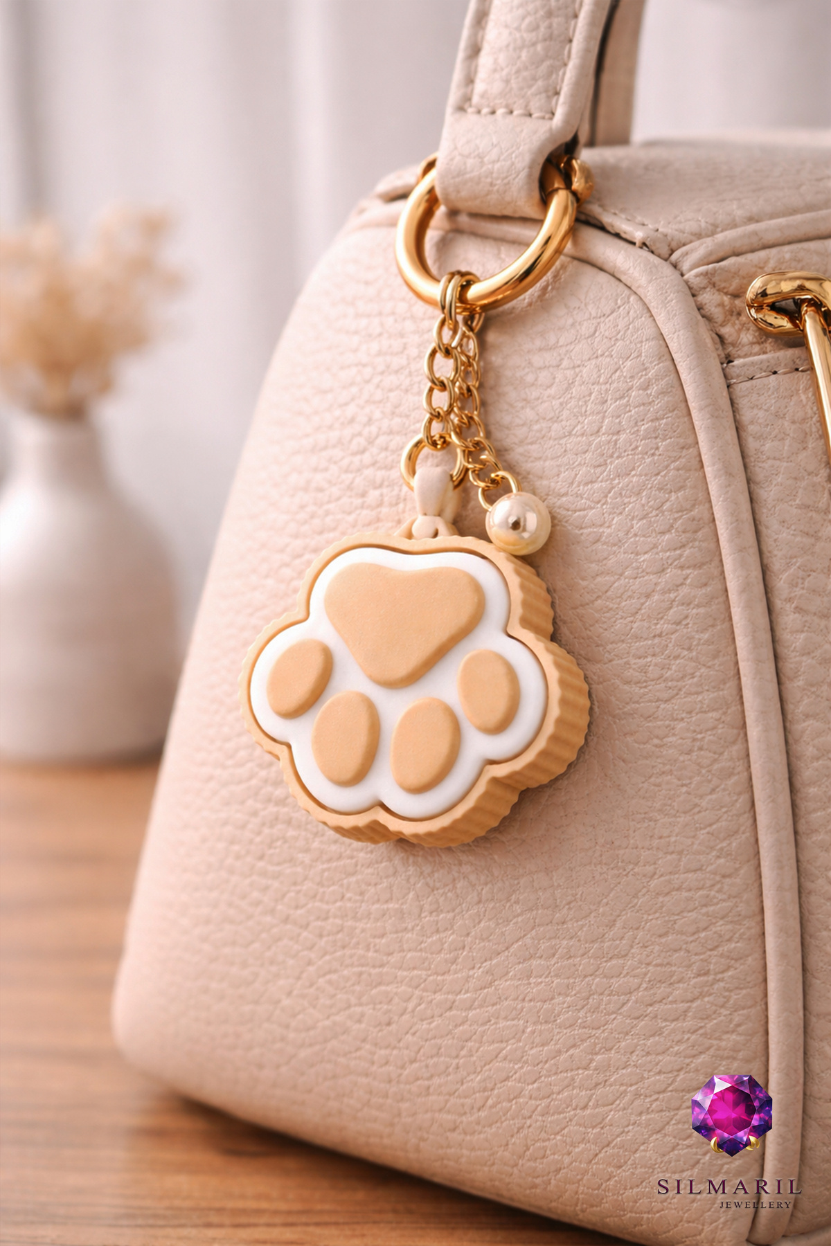 Kedi Patisi Click Anahtarlık – Blue Switch Fidget Stres Anahtarlık | Sevimli Hediyelik & Çanta Süsü — Silmaril Store — Anahtarlık (3)