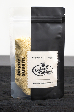 Baharat Dükkanı Beyaz Susam 100gr