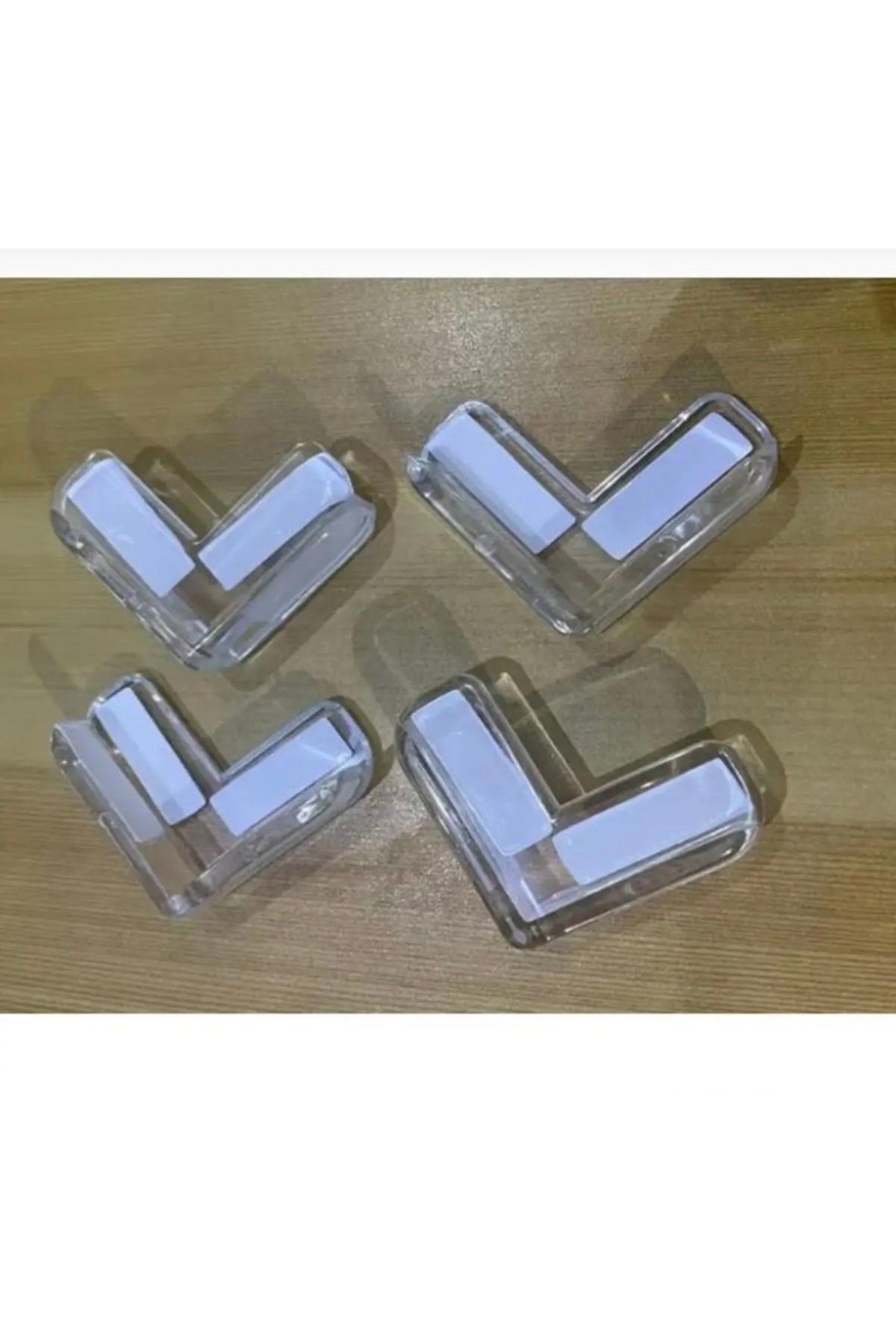 Keskon 4’lü Şeffaf Silikon Köşe Koruyucu | Bebek ve Çocuk Güvenliği için Masa & Mobilya fotoğrafı 7 (önizleme)