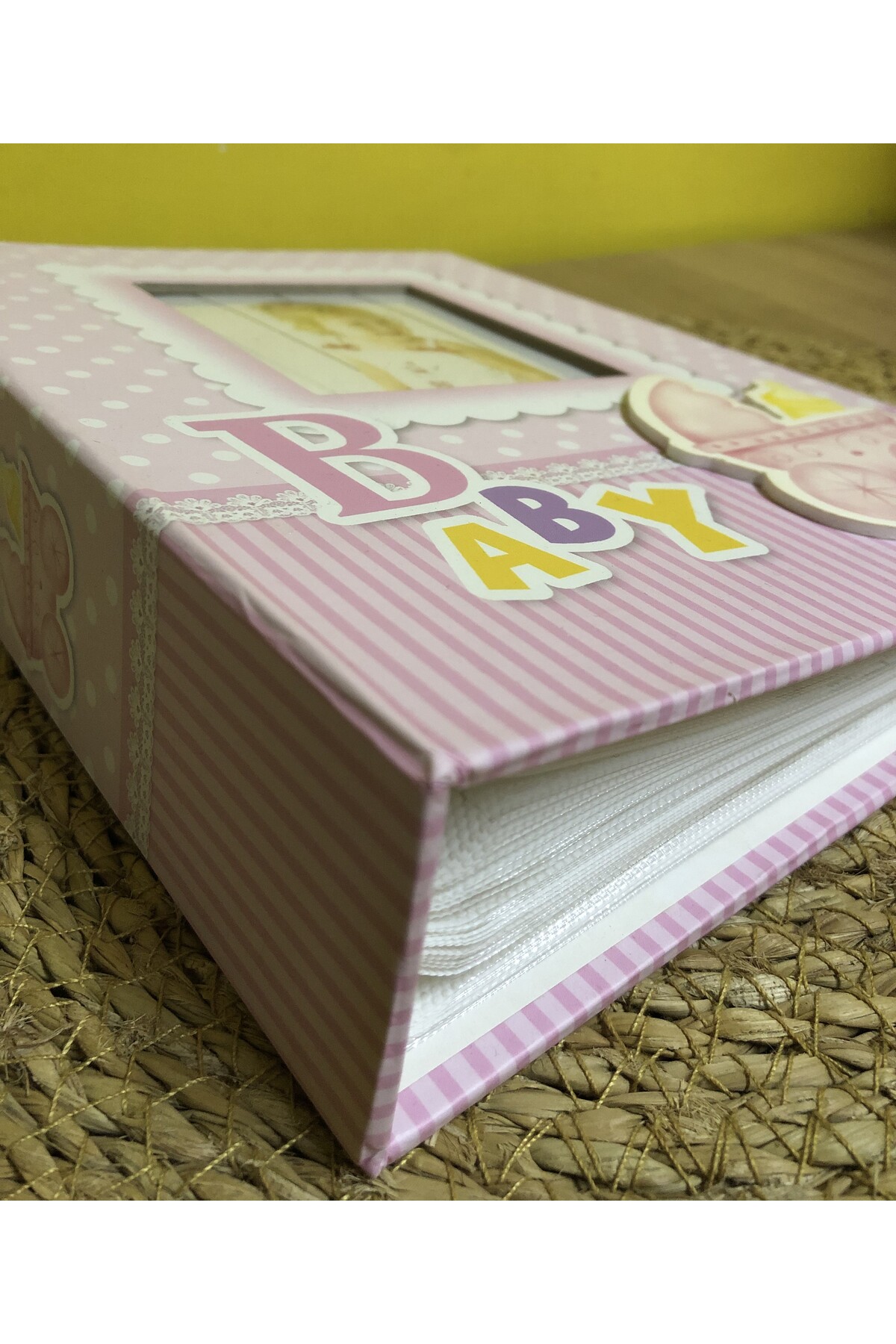 Aledo 10x15cm 200'lük Kız Bebek Desenli Fotoğraf Albümü ALD-PP46200-2p fotoğrafı 6 (önizleme)