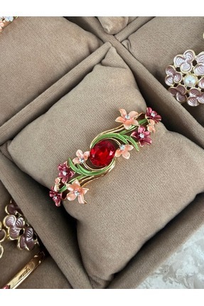 ZEYOLER FineJewelry Ruby Garden Kelepçe