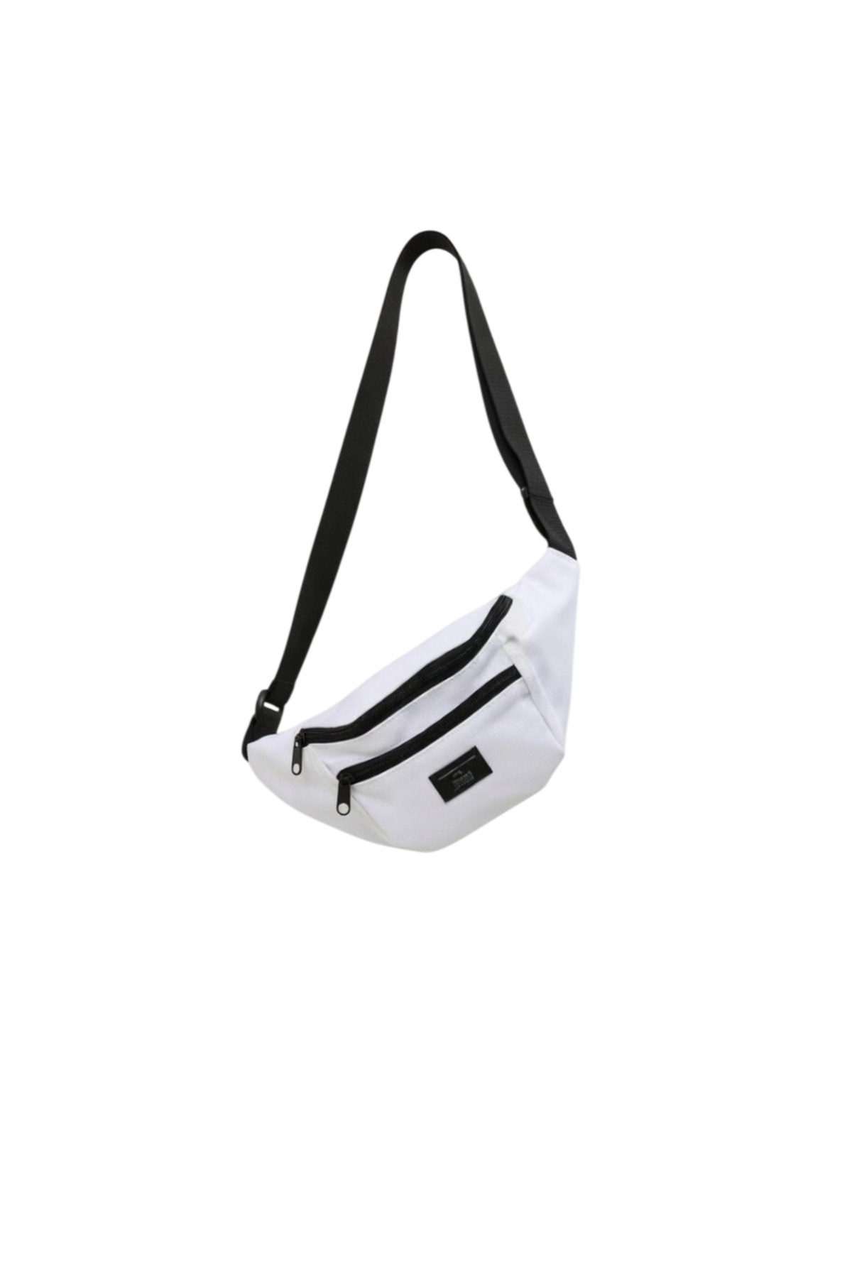 Çantachım  Bel Çantası Omuz Çantası 2 Bölmeli Çok Amaçlı Beyaz - Görsel 3