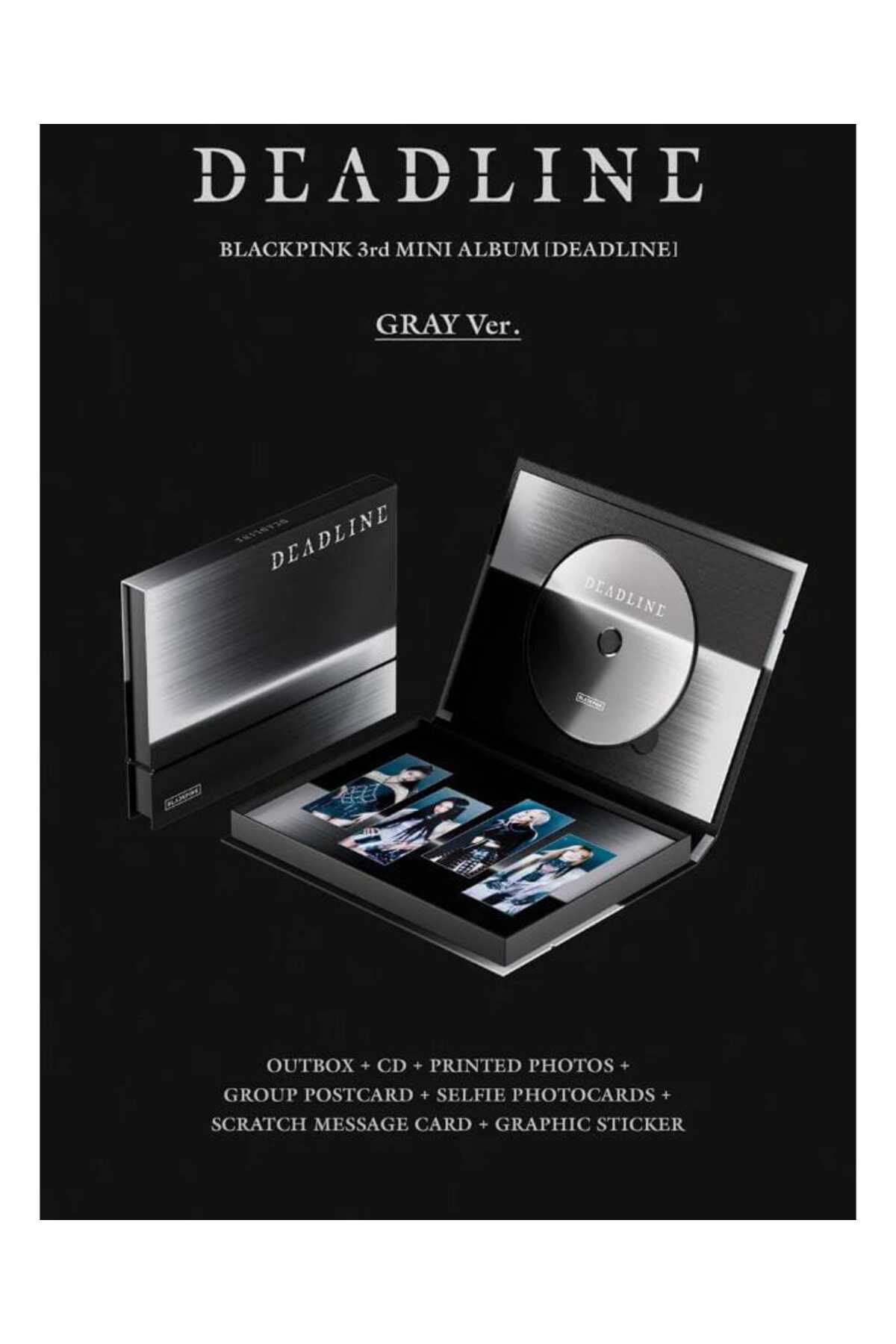 tays store BLACKPINK - 3rd Album [DEADLINE] GRAY Ver. - Fiyatı