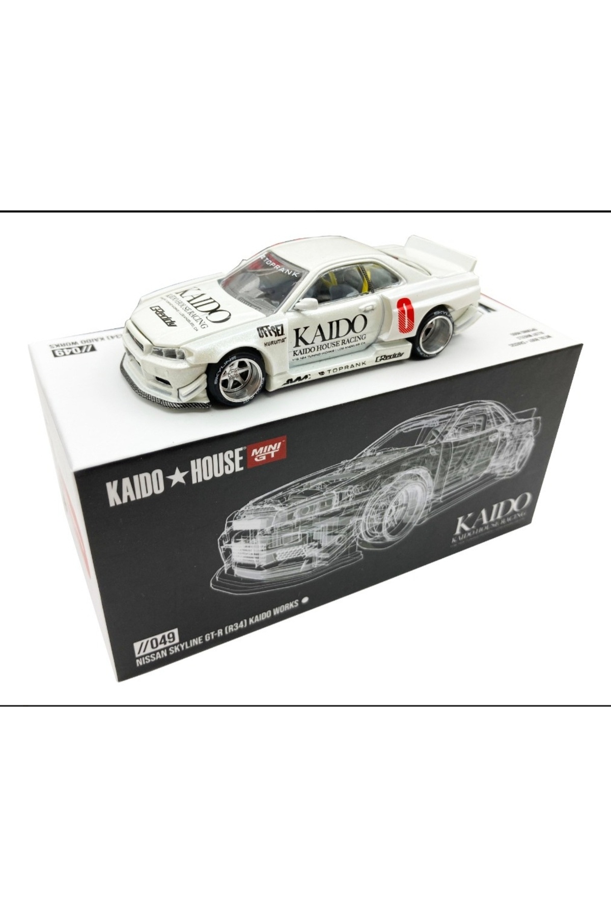 Kaido House Nissan Skyline GTR R34 Kaido Works V2 //049 (Açık
