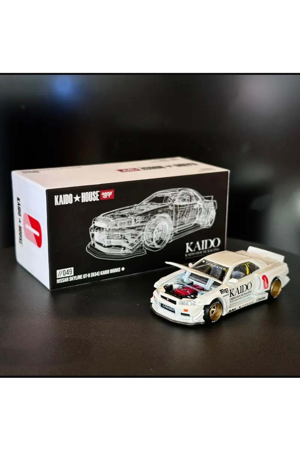 Kaido House Nissan Skyline GTR R34 Kaido Works V2 //049 (Açık