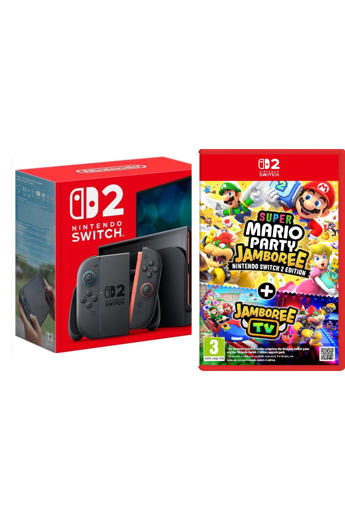 Nintendo Switch 2 + Ns2 Super Mario Jamboree & jamboree TV Oyun