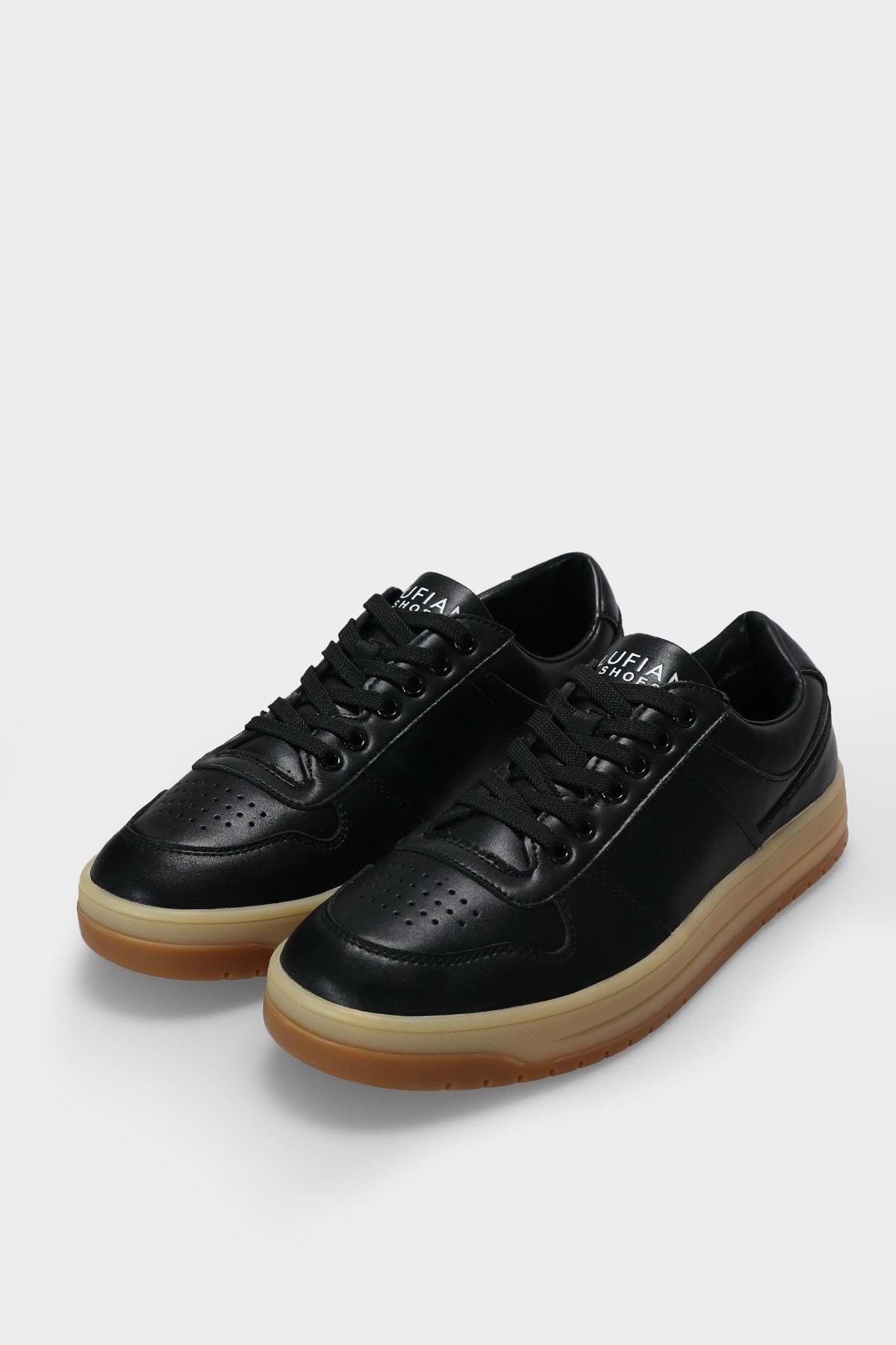 111230257 Omar Sneaker Erkek Deri Ayakkabı SİYAH — مشکی VSK-AST10662 — تصویر 6 از 8