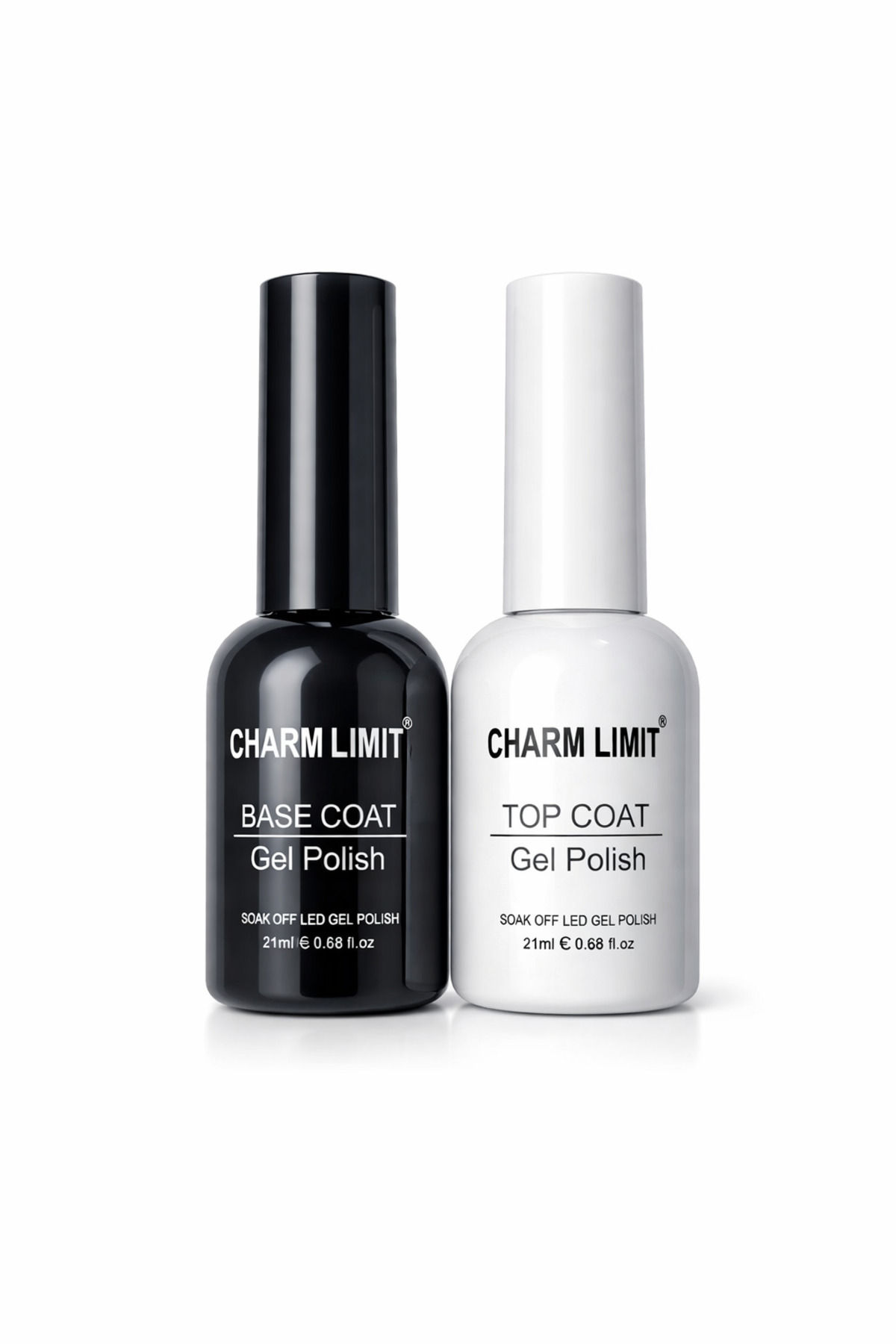 CHARM Комплект базово покритие + топ лак Limit Gel Polish 21ml – База и финиш...