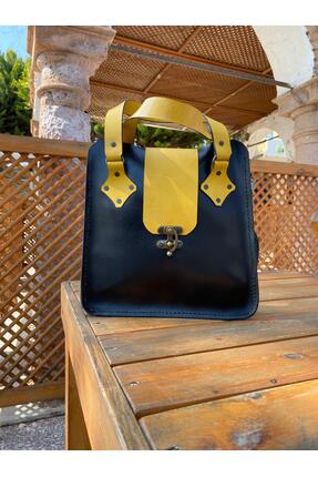 YILDIZ CİVLAN Deri El Yapımı Çanta