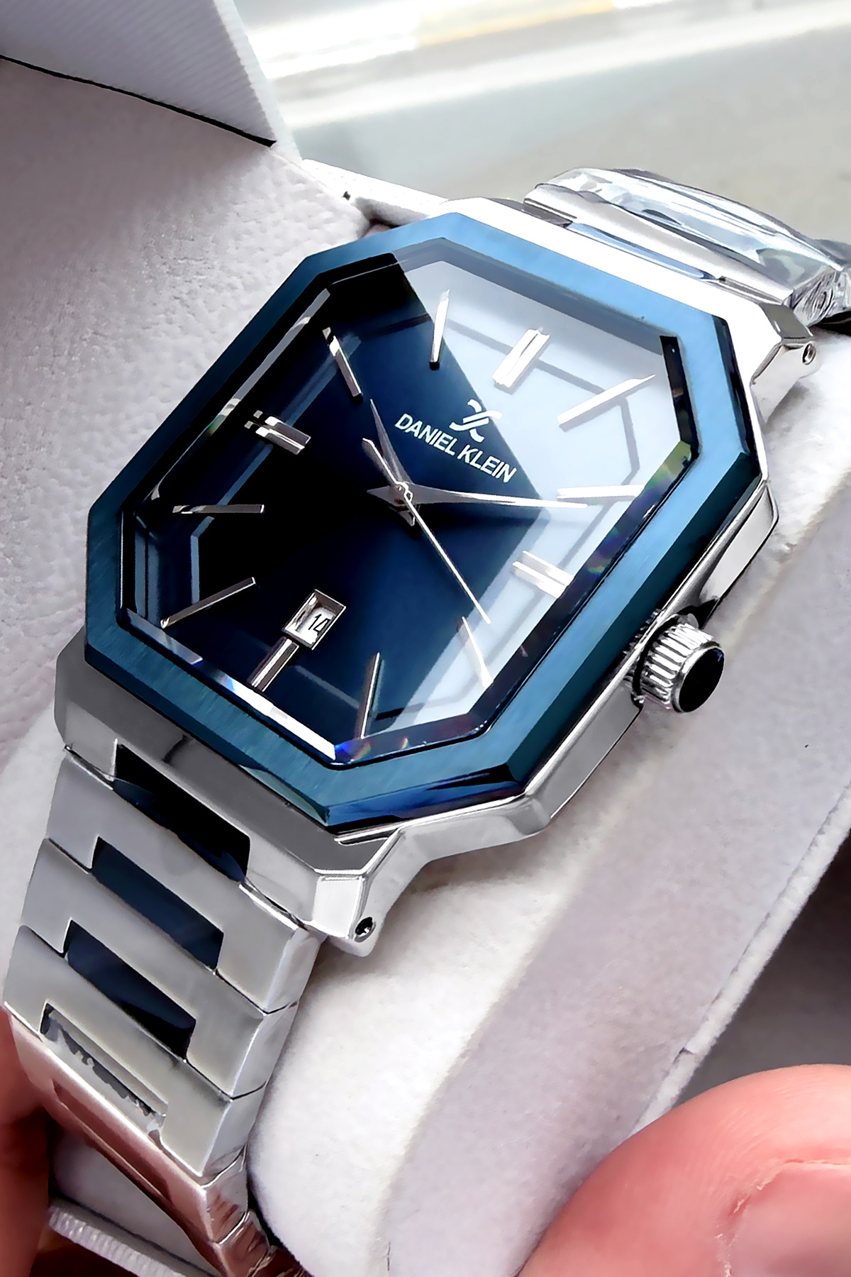 Daniel Klein  Hediyelik Orijinal Erkek Kol Saati 3 Atm Su Geçirmez Gümüş Renk Çelik Kordon Dke2023c1 - Görsel 3