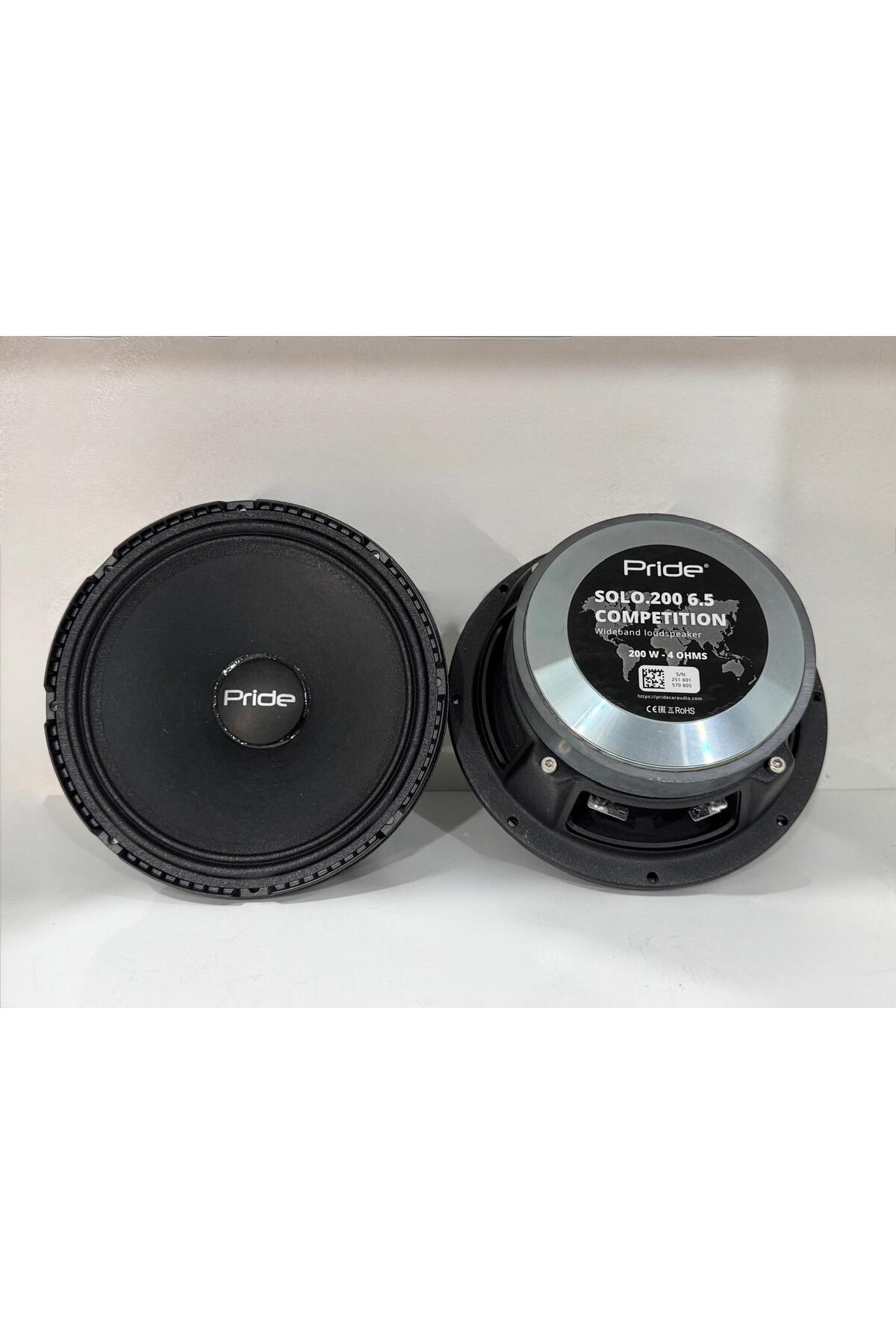 PRIDE SOLO 200 6.5 COMPETİTİON 16 CM 400W 200RMS YARIŞMA SERİSİ