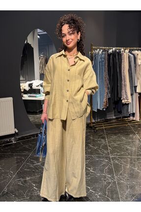 NOBLE Oversize Gömlek Takım