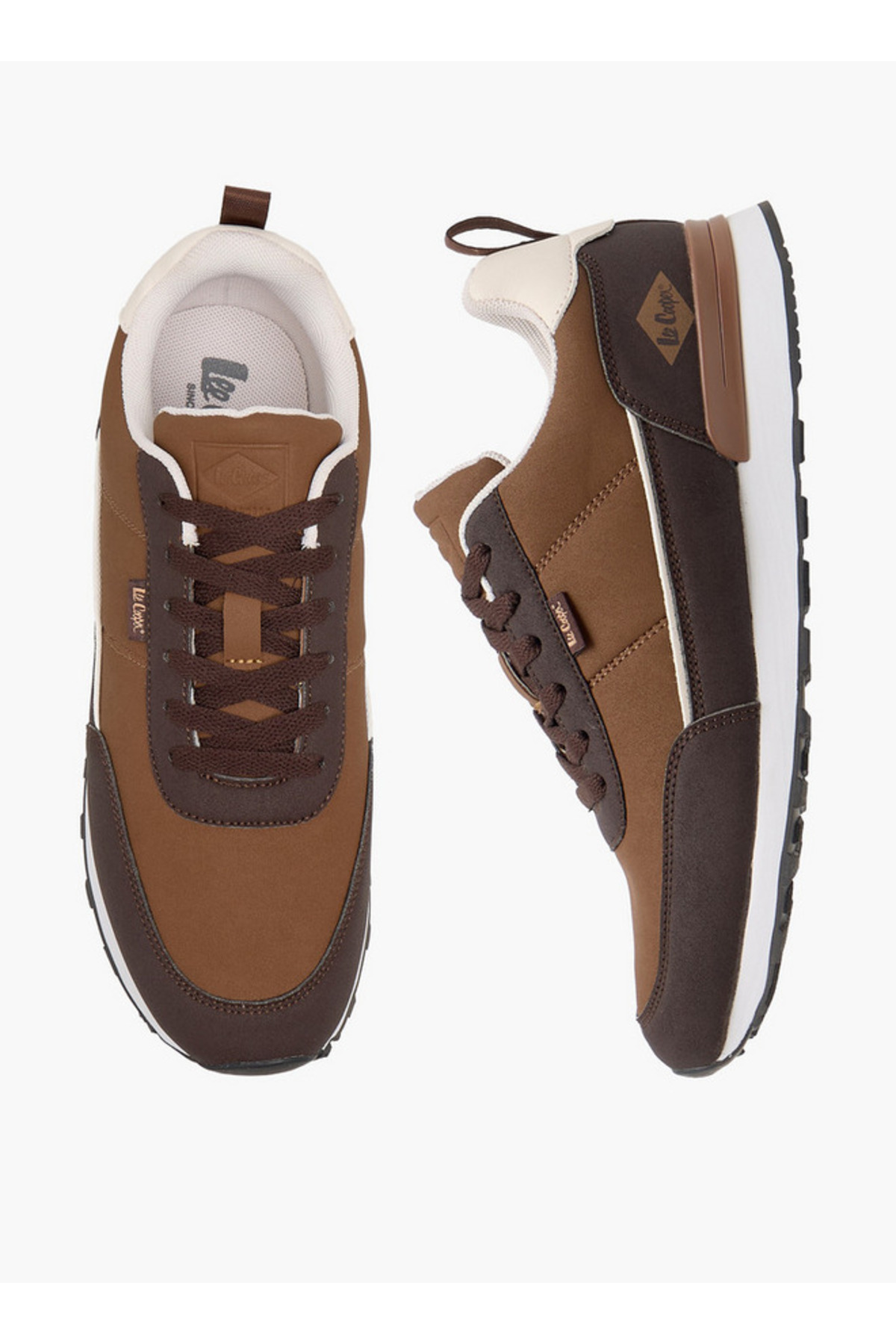 Lee Cooper Men Colourblock Lace-Up Sneakers