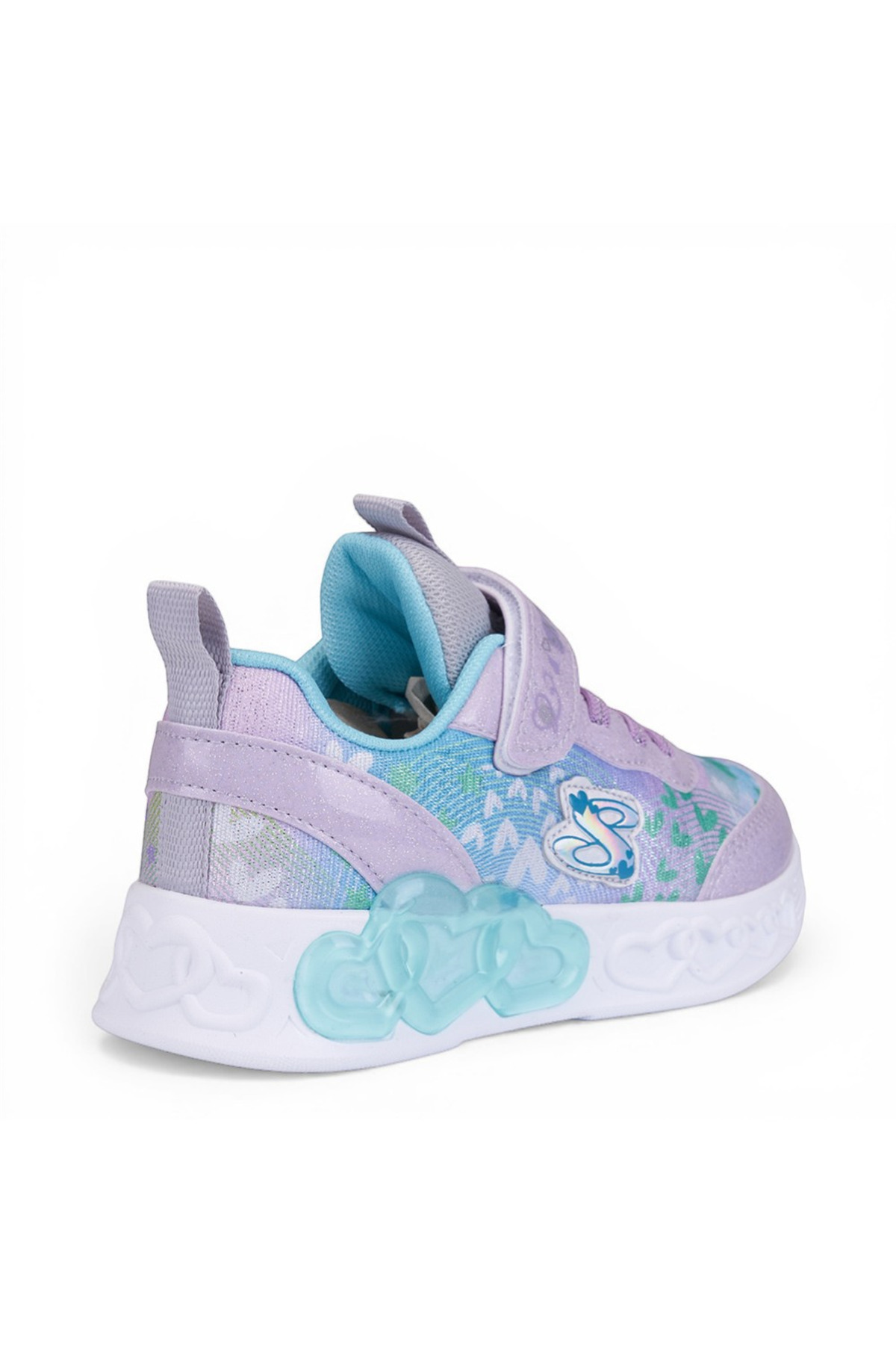 N'drops NDROPS KIZ ÇOCUK CIRTLI IŞIKLI RENKLİ ANORAK HAFİF SNEAKER SPOR AYAKKABI fotoğrafı 3 (önizleme)