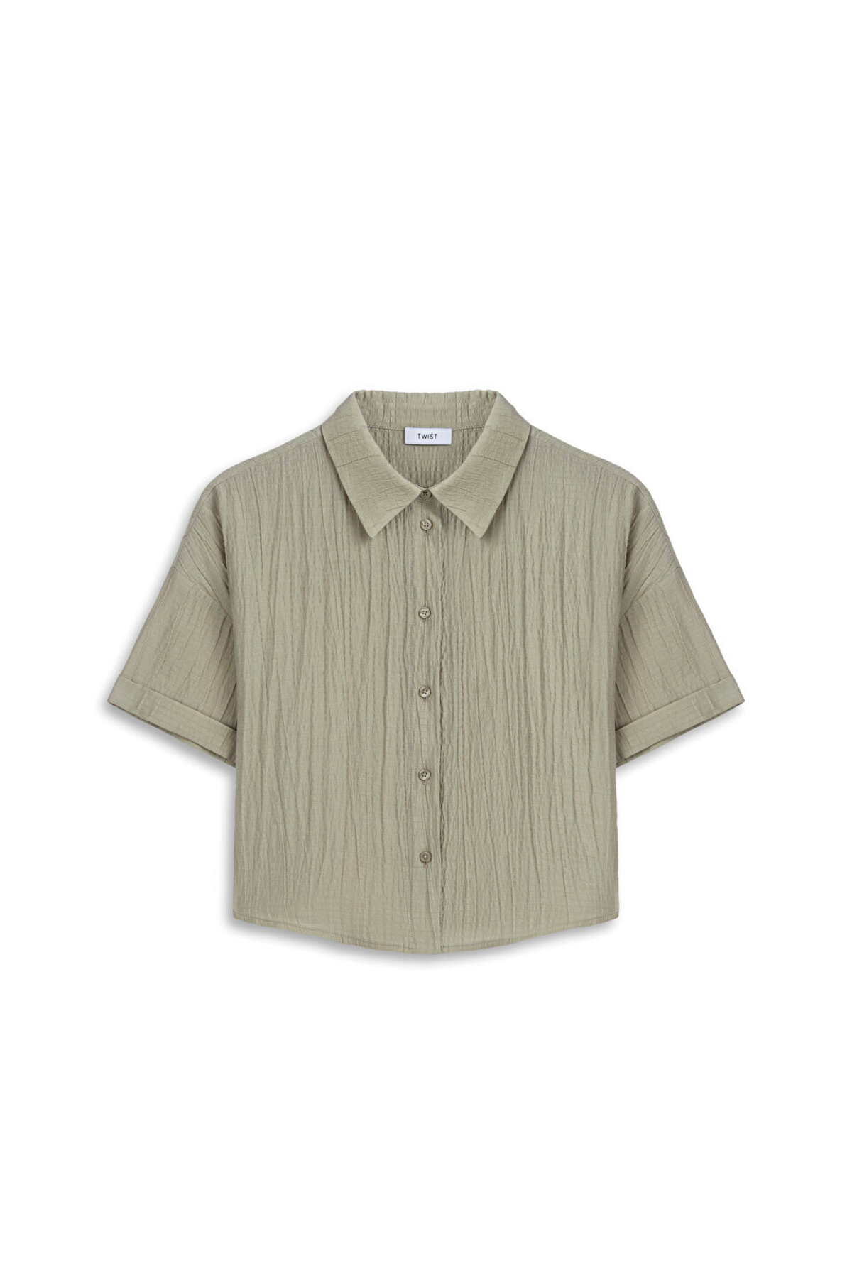 Twist  DOKULU GÖMLEK