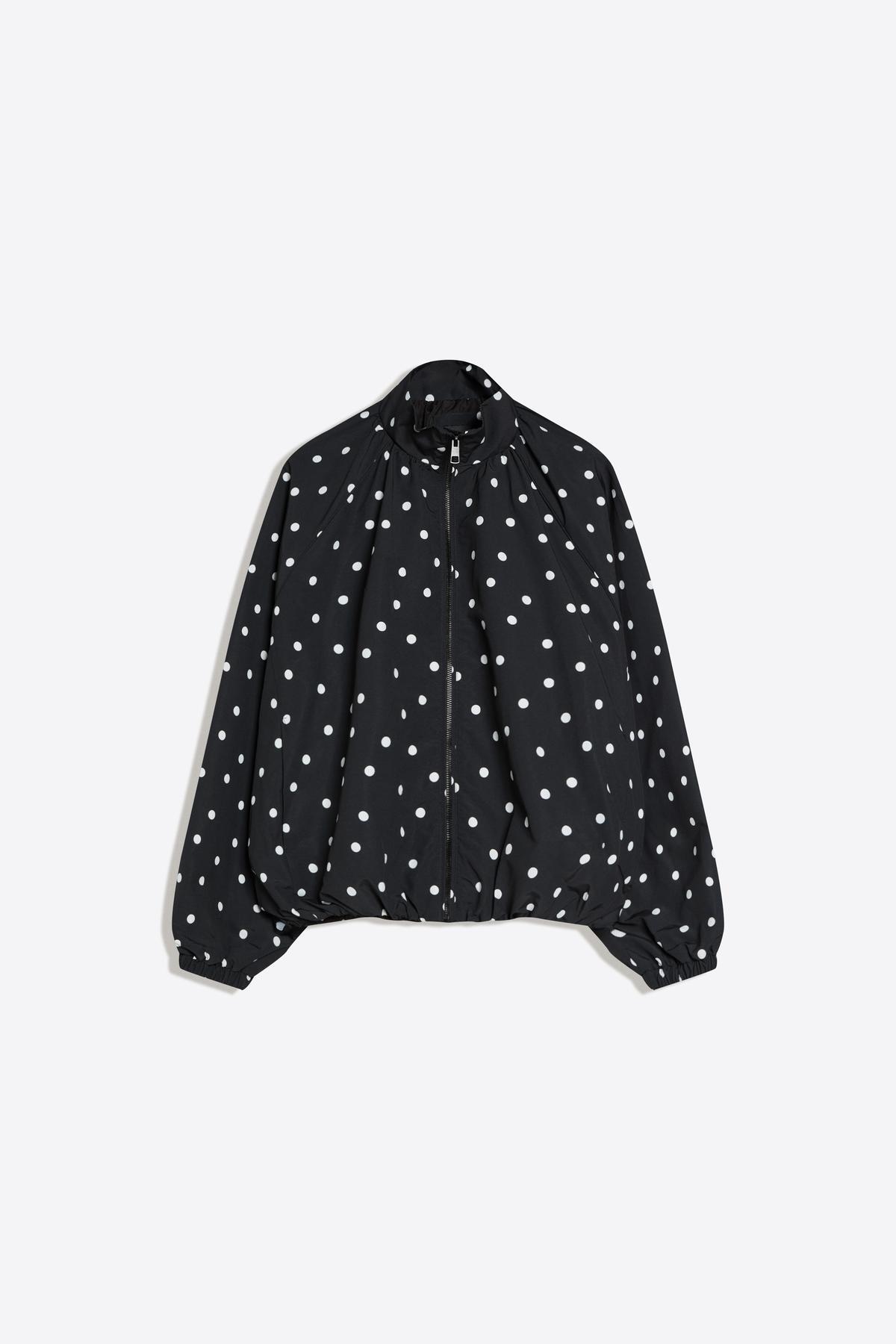 Bershka  Oversize puantiye ceket - Görsel 5