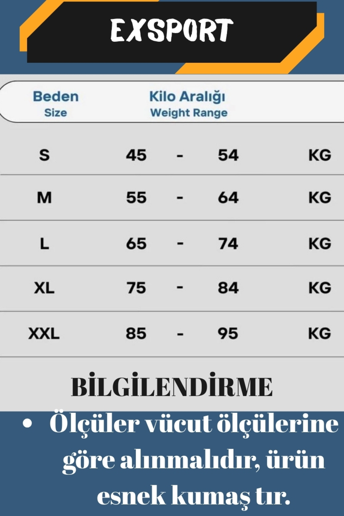 EXSPORT Kadın Yüksek Bel Toparlayıcı Dar Paça Tayt görsel 5