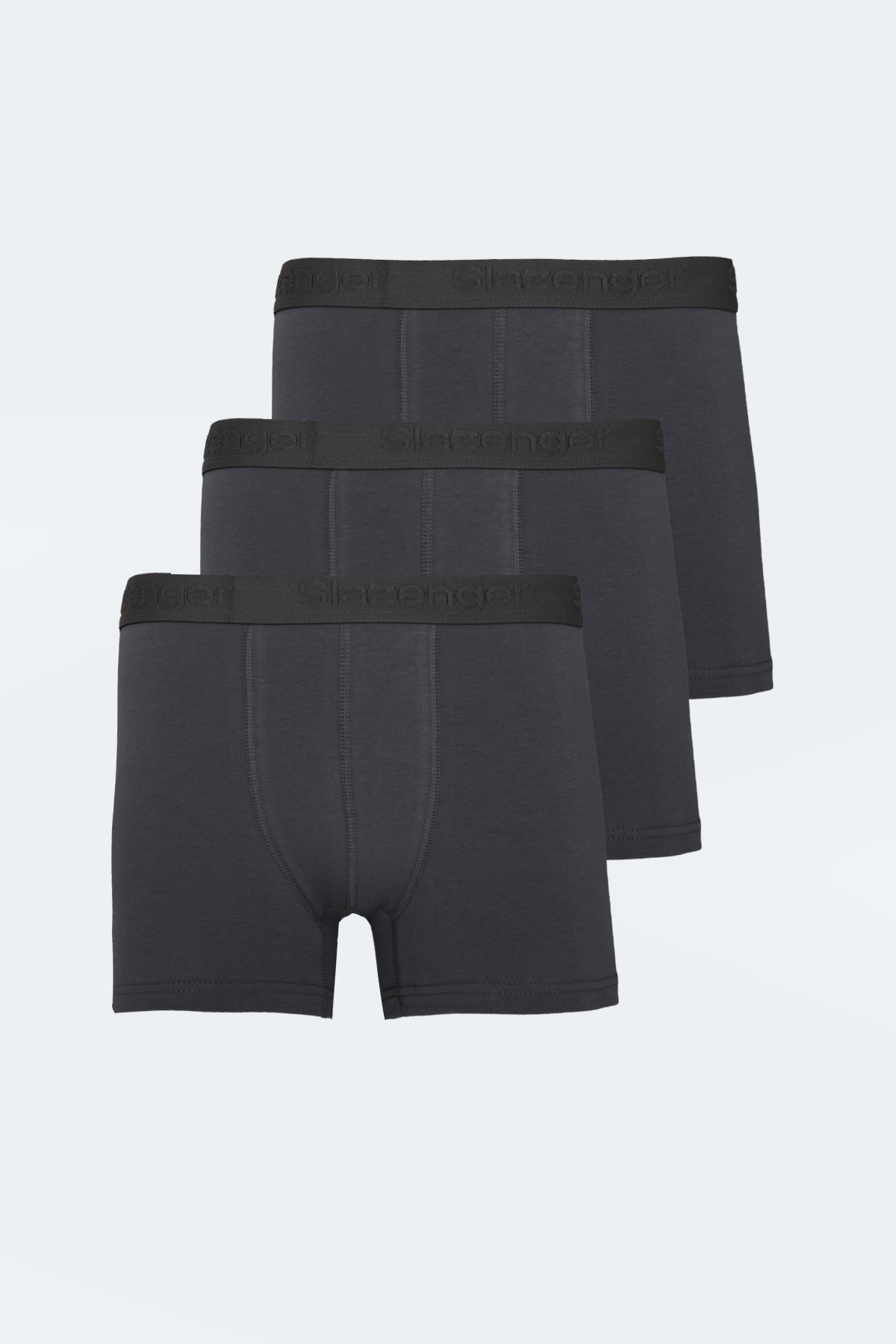 ست سه تکه JAMA شورت بوکس مردانه خاکستری تیره اسلازنگر باکسر Slazenger
