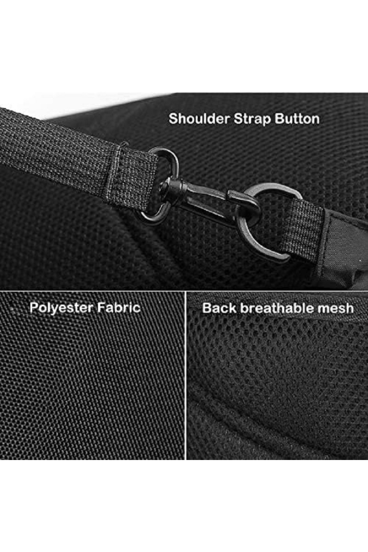 حقيبة جيم رياضية مع جيب للاحذية، جيب مقاوم للماء ل...