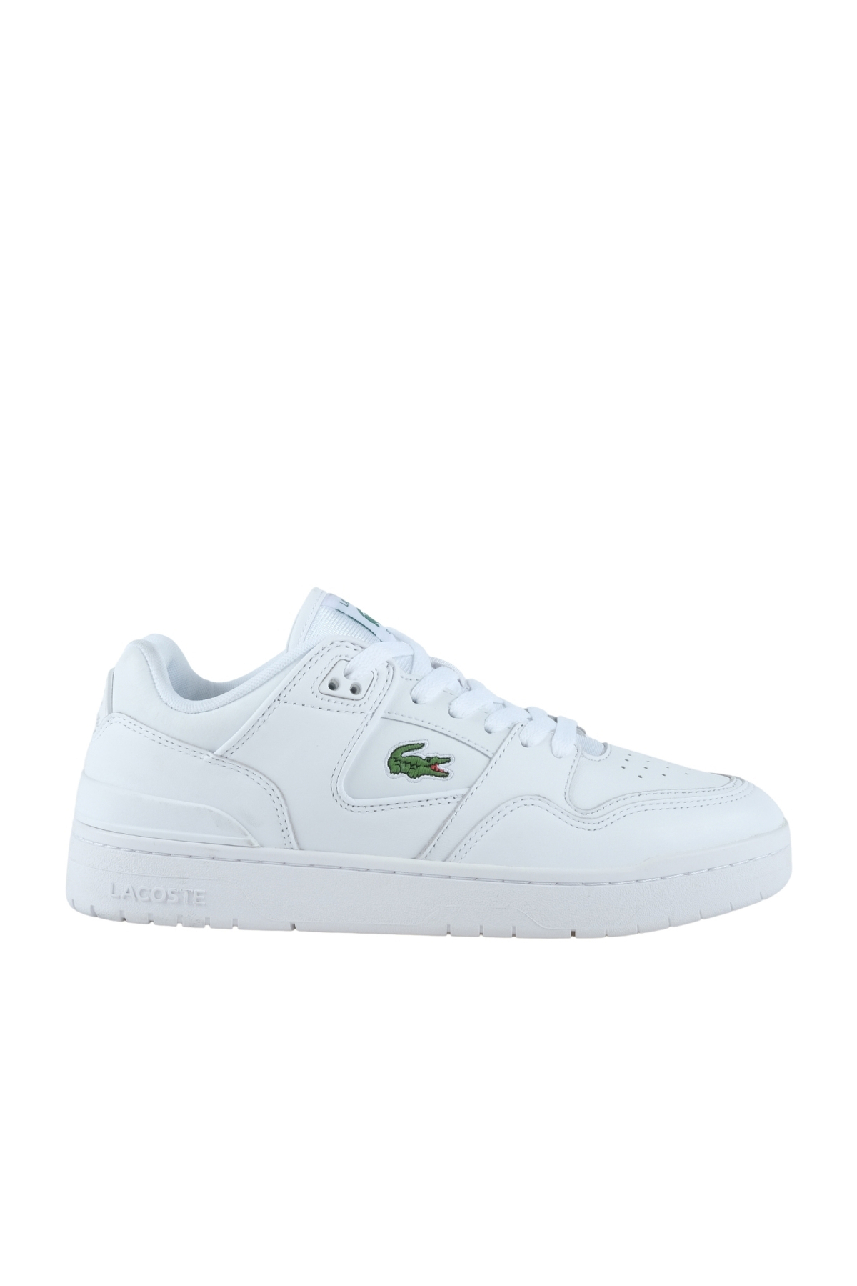 しろ Lacoste Courtcage Set Erkek Beyaz Spor Ayakkabı (751SMA0107.21G