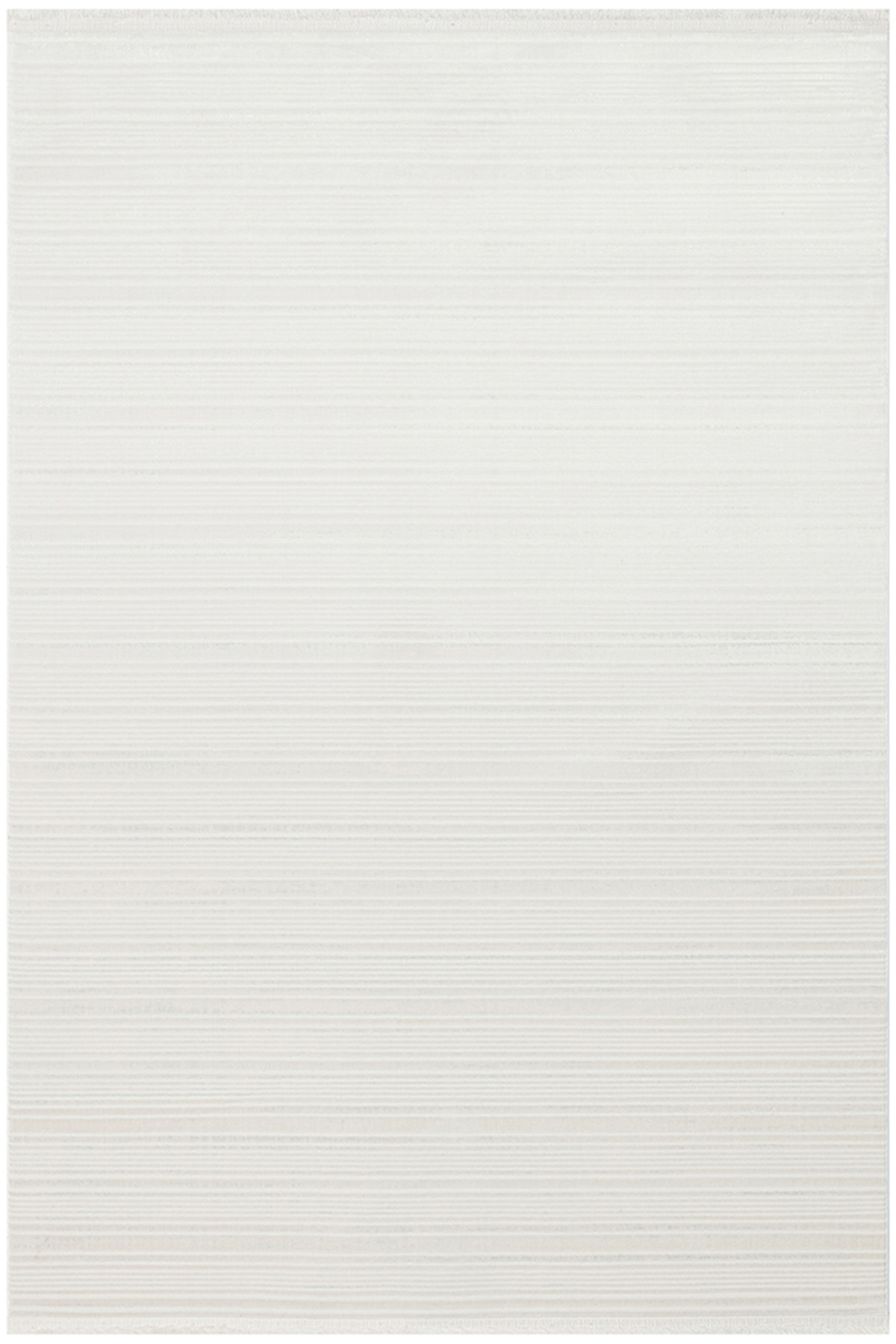 Nocturn White Non-Slip Machine Washable Soft Texture Plain Paw Friendly Bed Living Room Living Room Rug