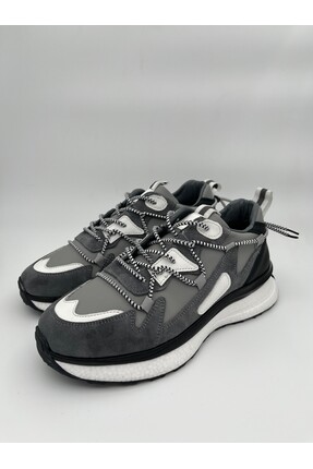YT 1095-FÜME ERKEK SPOR AYAKKABI