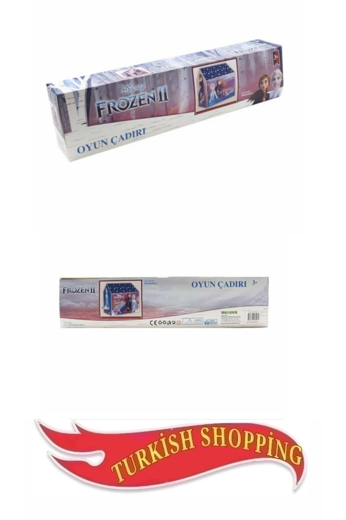 shop Disney Frozen Karlar Ülkesi 95*95*65 cm Ölçülerinde Lisanslı Oyun Çadırı fotoğrafı 2 (önizleme)