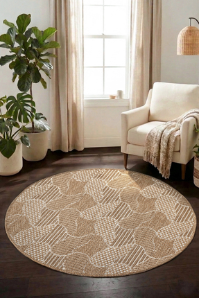 SOFT HOME JÜT KİLİM YUVARLAK KESİM BOHEM KLİM