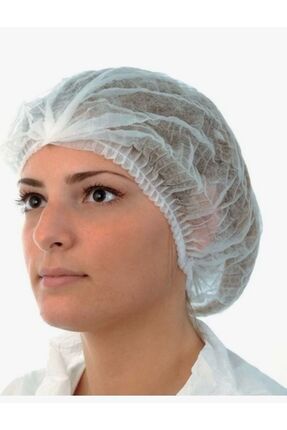 ÇELİKER 100 Adet -tek Kullanımlık Akordeon Tela Bone - Tek Lastik - 42 Cm