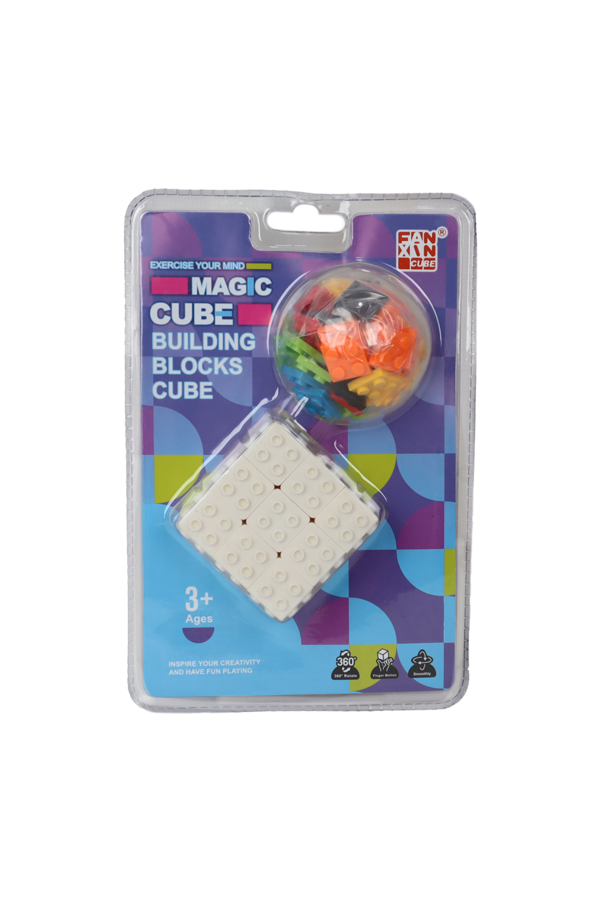 FeyzaDesign Yapı Bloklu Zeka Küpü - Eğitici Oyuncak 3+ Yaş İçin fotoğrafı 2 (önizleme)