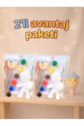 colorbuddie 2'li Avantaj Paketi Kaptan Amerika Boyama Seti | Çocuk Aktivite Seti