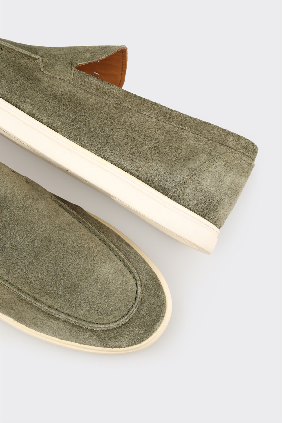 Elle Shoes Yeşil Deri Erkek Günlük Ayakkabı görsel 5