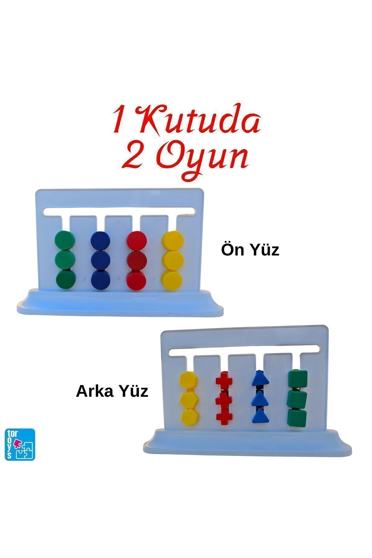 FeyzaDesign Eğitici ve Eğlenceli Rubik Abaküs Zeka Oyunu - 3+ Yaş İçin fotoğrafı 2 (önizleme)