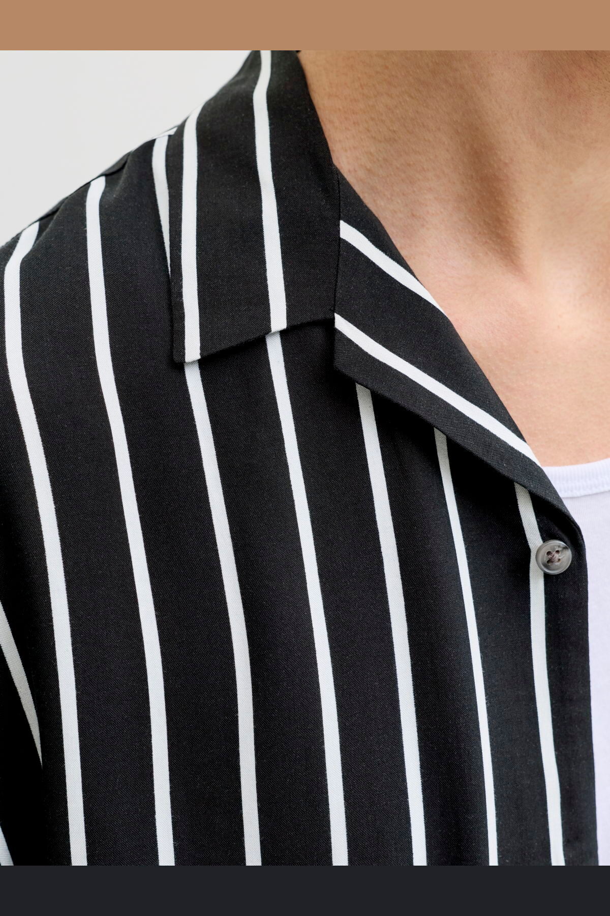 Jack & Jones Büyük Beden Resort Yaka Gömlek - Jeff görsel 2